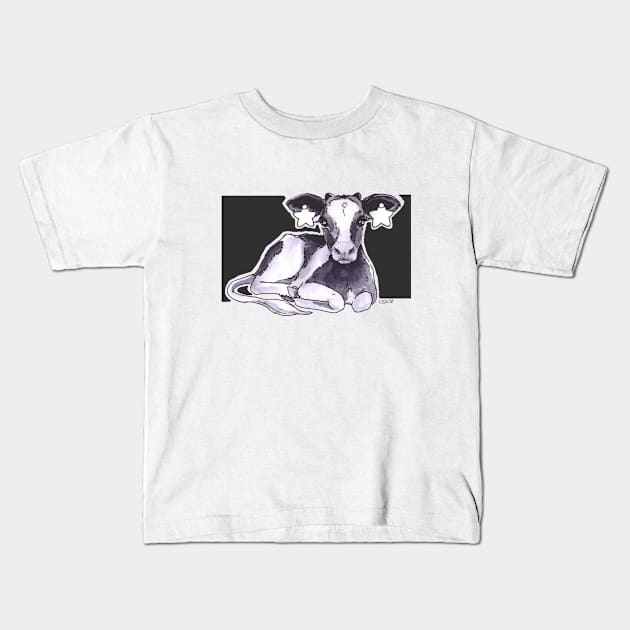 Star cow Kids T-Shirt by LsK House